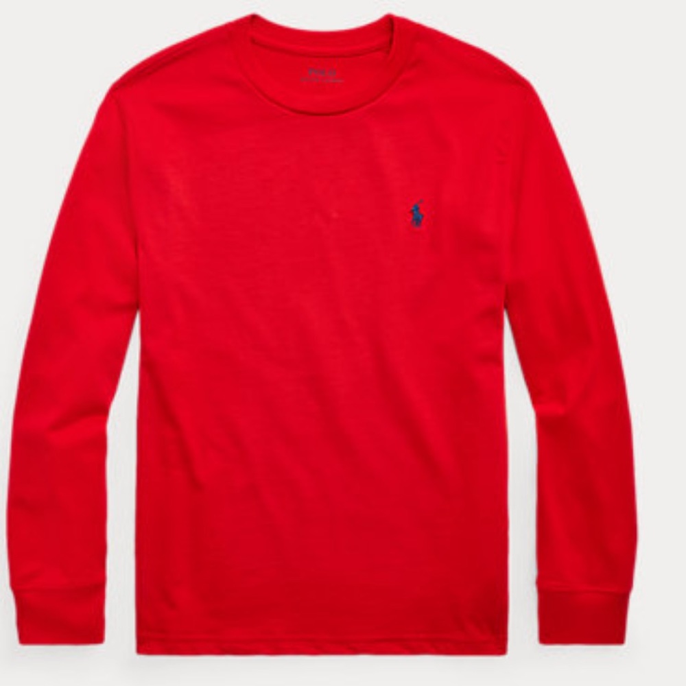 Ralph Lauren Cotton Jersey Long-Sleeve Tee